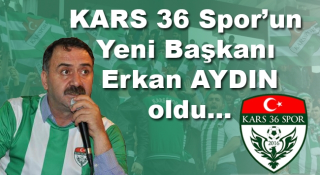 Halis GÖRKEN’den Kars 36 Spor ‘un Yeni Başkanı Erkan AYDIN’a Tebrik Mesajı